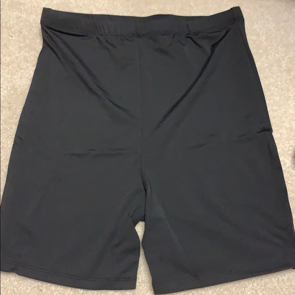 black biker shorts